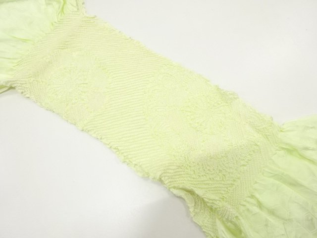 JAPANESE KIMONO / OBIAGE / SILK / SHIBORI